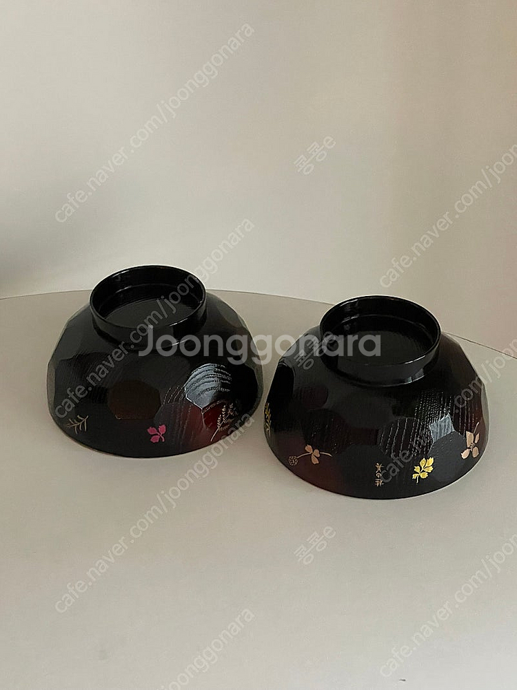 일본풍 공기5p+쟁반1p 일괄 세트--3