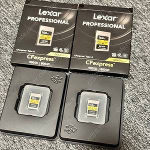 렉사 Professional CFexpress Type A 160GB 골드 SD카드 팝니다