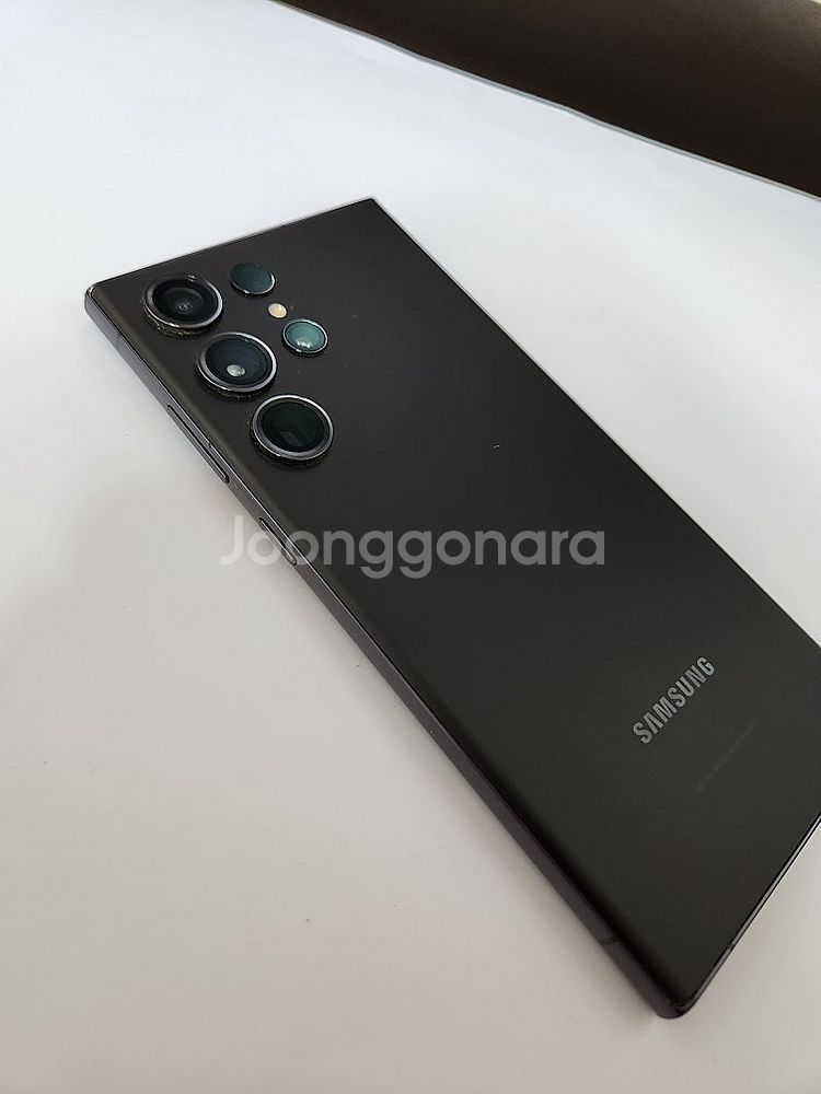 갤럭시S23울트라 무잔상 깔끔폰 256기가 블랙 52만--4