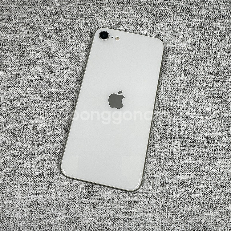 AIPSE3 ] 아이폰SE3 화이트 128GB 외관깔끔...--0