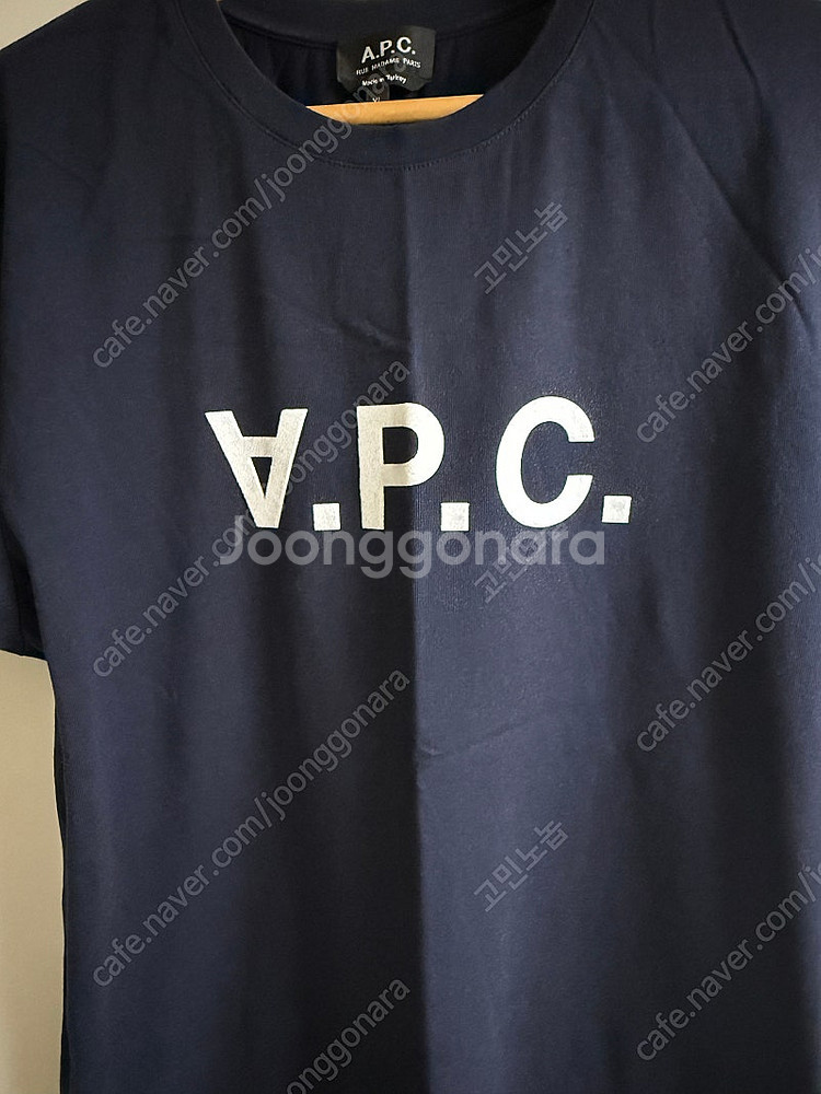 apc 아페쎄 남자 반팔티 XL--2