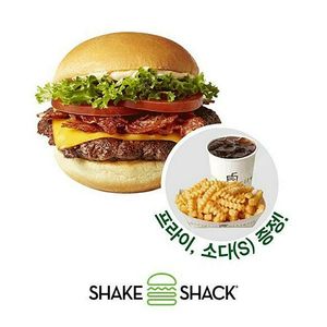 쉐이크쉑 베이컨 쉑버거 1인 세트