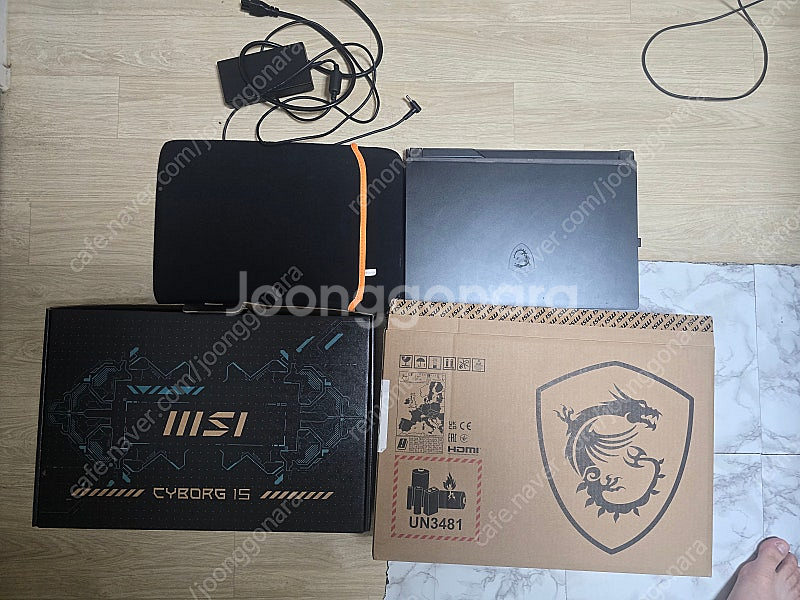 MSI 사이보그 15 A12VF 4060 게이밍 노트북...--0