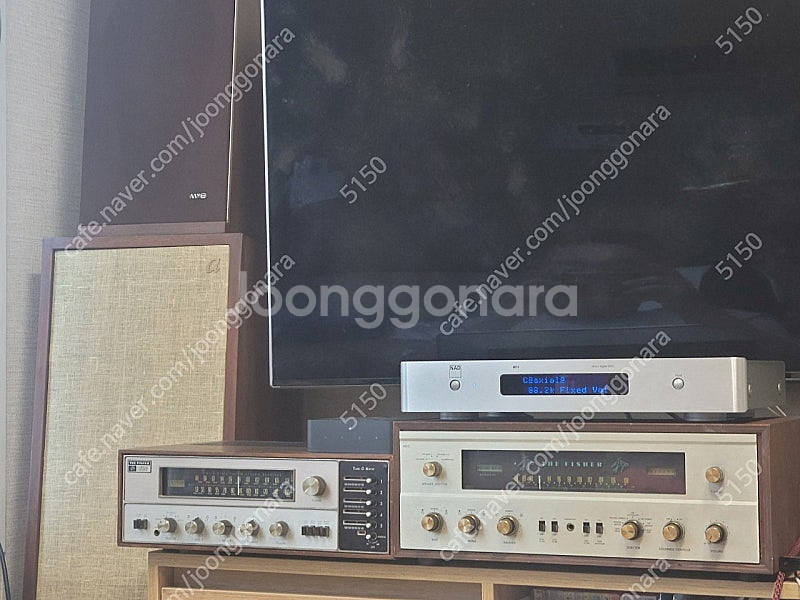 피셔 500c 진공관 리시버--0