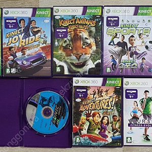 엑스박스360(XBOX360) 키넥트게임 저렴하게 판매합니다.