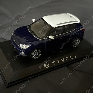 (택포) 네이비색 1:43 지그마리 티볼리 정밀모형 국산미니카 다이캐스트 팝니다. 이미지