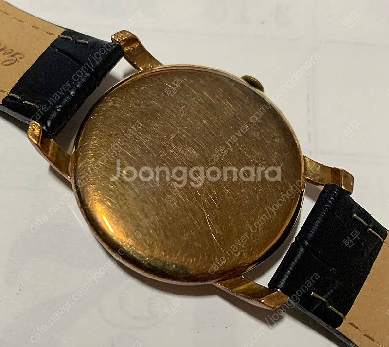 지라드페리고 14K 금통 용두 제외 34 mm (용두 ...--2