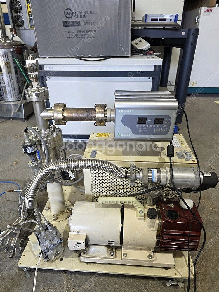 진공펌프,1차+2차터보분자펌프(TURBO MOLECUL...--0