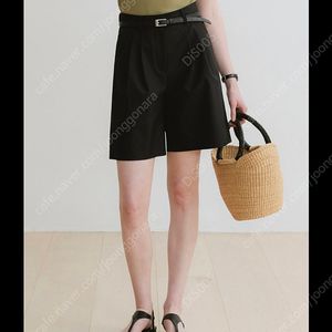 [새상품 - 가격인하] 유메르 UMER 25 S/S 턴 코튼 쇼츠 (반바지 , 블랙 3)