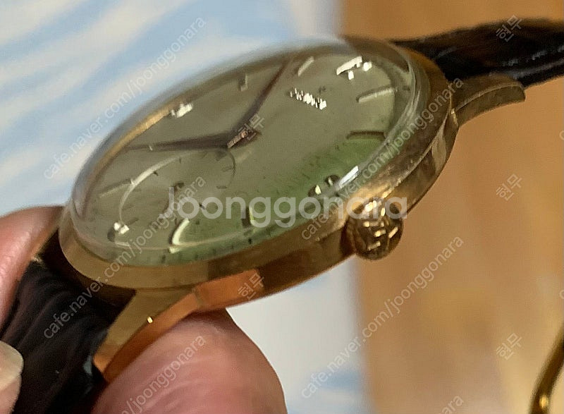 제니스 옐로우골드 18K 금통 용두 제외 37 mm (...--1