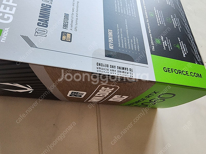 ZOTAC RTX 5060 그래픽카드 미개봉 / 조텍--2