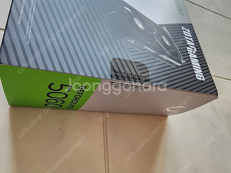 ZOTAC RTX 5060 그래픽카드 미개봉 / 조텍--3