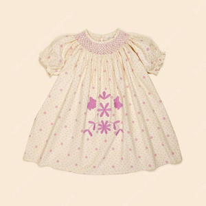 아폴리나 키즈 25SS 씨씨 스모크 드레스 Sissy Smock Dress - Resort Calico