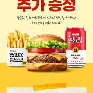 노브랜드 버거 시그니처세트 1+1 쿠폰-1000원 (구매문의채팅으로연락주세요)