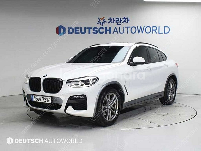 BMW X4 중고 BMW X4 중고차 흰색 2020년식...--0