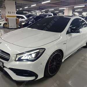 벤츠 CLA 중고 벤츠 CLA클래스 중고 흰색 2019년식 55,599km CLA 45 AMG 4MATIC 중고차판매