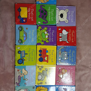 유아 촉감책 usborne touchy-feely book 16권