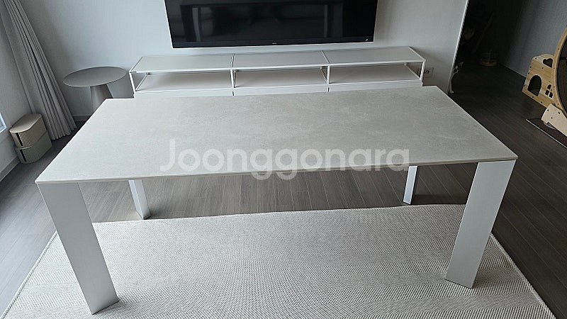 (상태최상) 한샘 바흐701 인칸토6인 세라믹 식탁 고...--8
