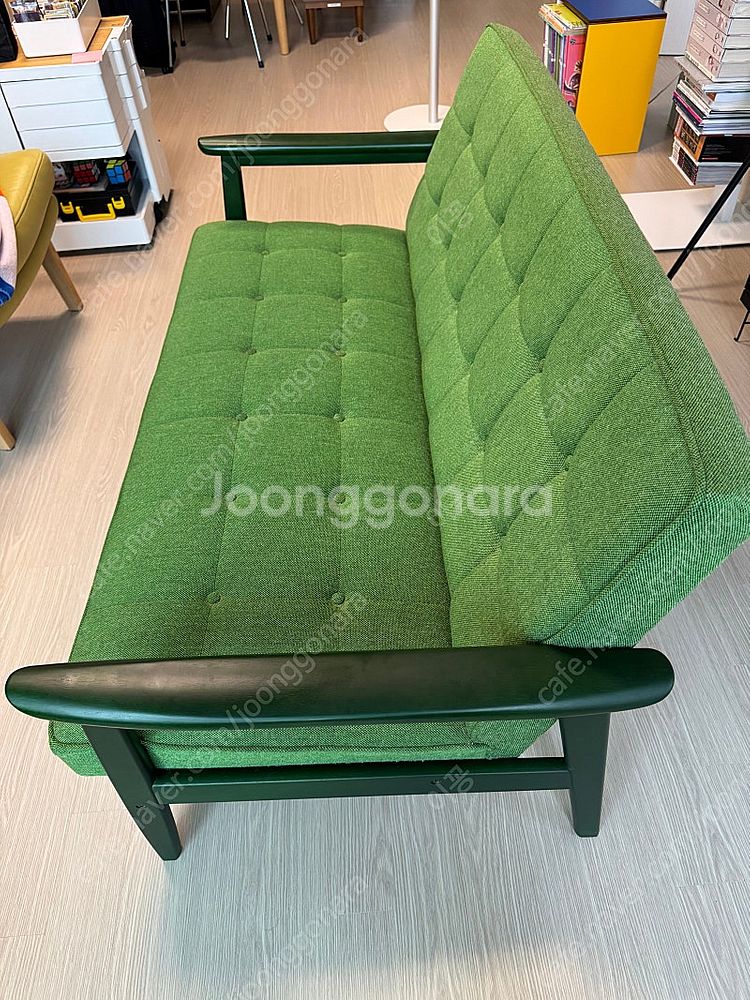 가리모쿠 60 케이체어 소파 2인용 타프그린 모스그린--1