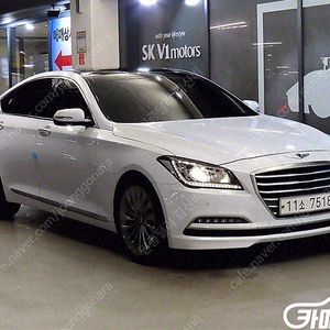 중고 제네시스DH G330 모던 AWD 2016 년식 흰색 중고차리스승계