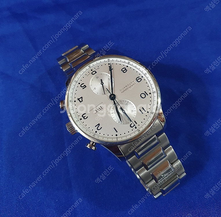 iwc 포르투기저 크로노그래프 3716 신형 블루핸즈 ...--2