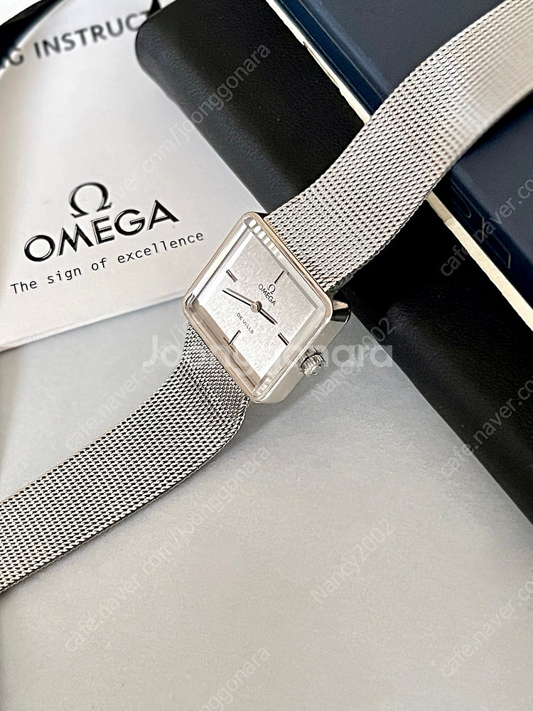 OMEGA 오메가 드빌 수동 감기 시계--1