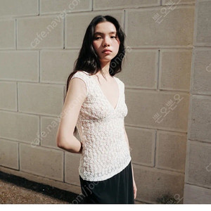 모노하 레이스 저지 브이넥 탱크탑