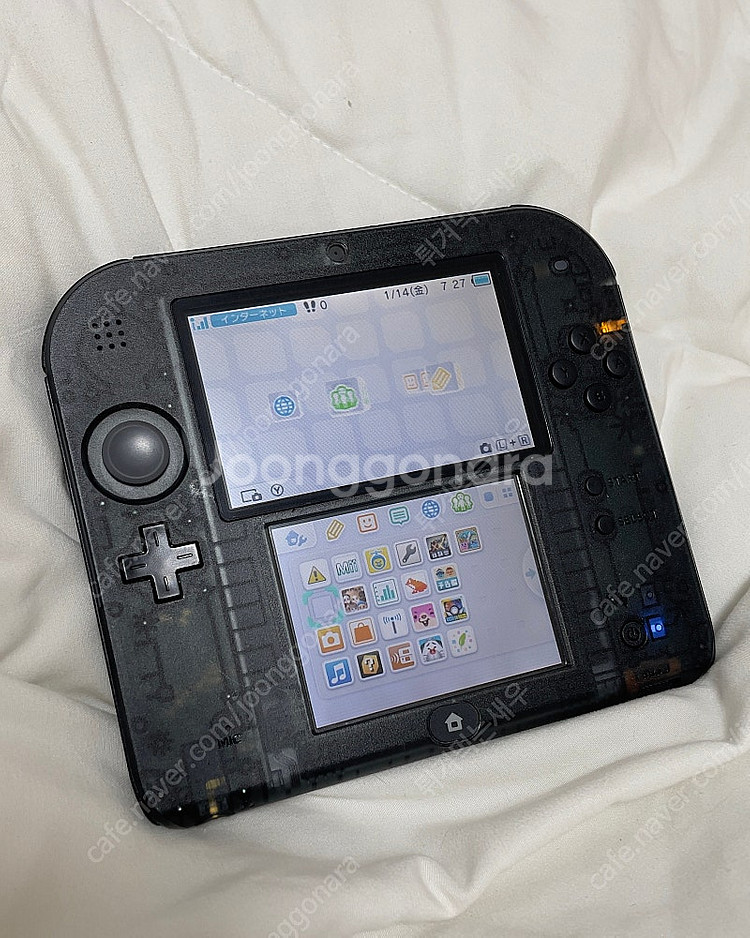 [2DS] 닌텐도 2DS 클리어 블랙--1
