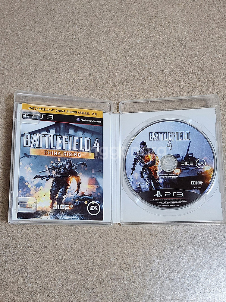 ps3 배틀필드4 한글판 중고--2