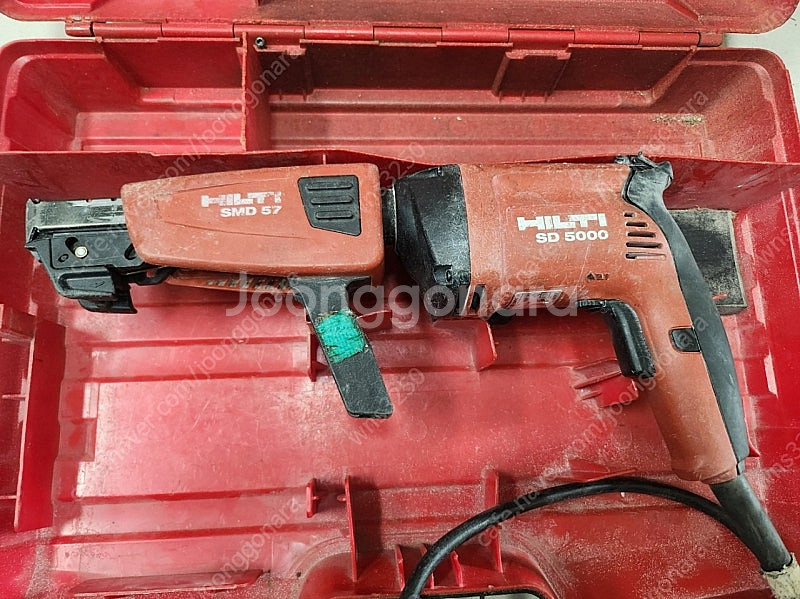 힐티 SD5000 SMD57 매거진 드릴 케이스포함 경...--0