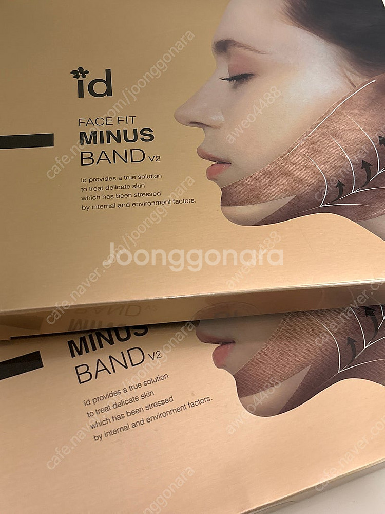 아이디 페이스핏 미이너스 밴드 브이2 2박스일괄 새상품 (무배)--0