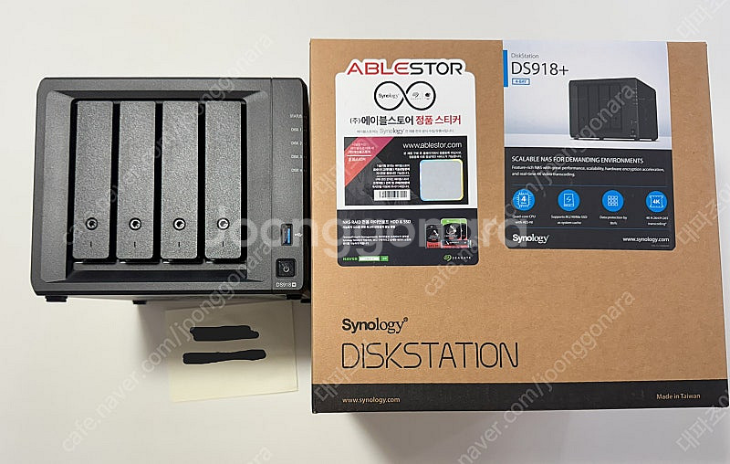 시놀로지 DS918+ 판매합니다. synology na...--0
