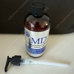 MD 엠디 너리싱 트리트먼트 샴푸 포 씨닝 헤어 325ml