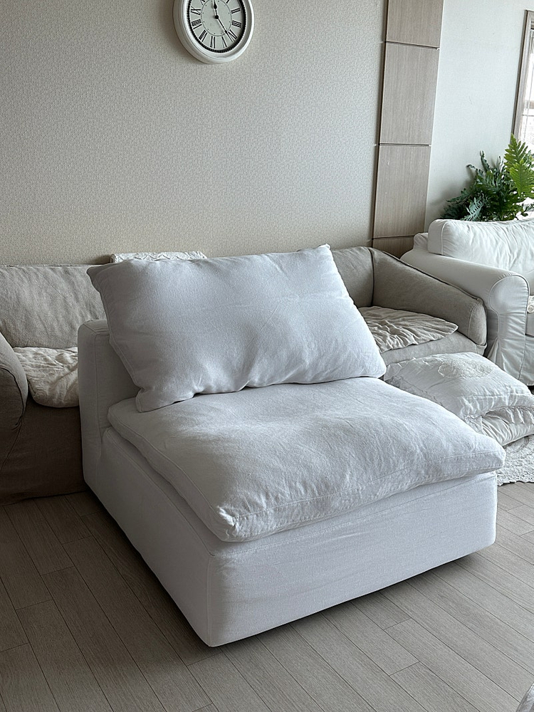 까사알렉시스 클라우드 쇼파 소파 의자 스툴 이미지