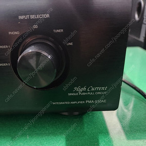 데논앰프.데논PMA 510AE + sony 북쉘프 스피커
