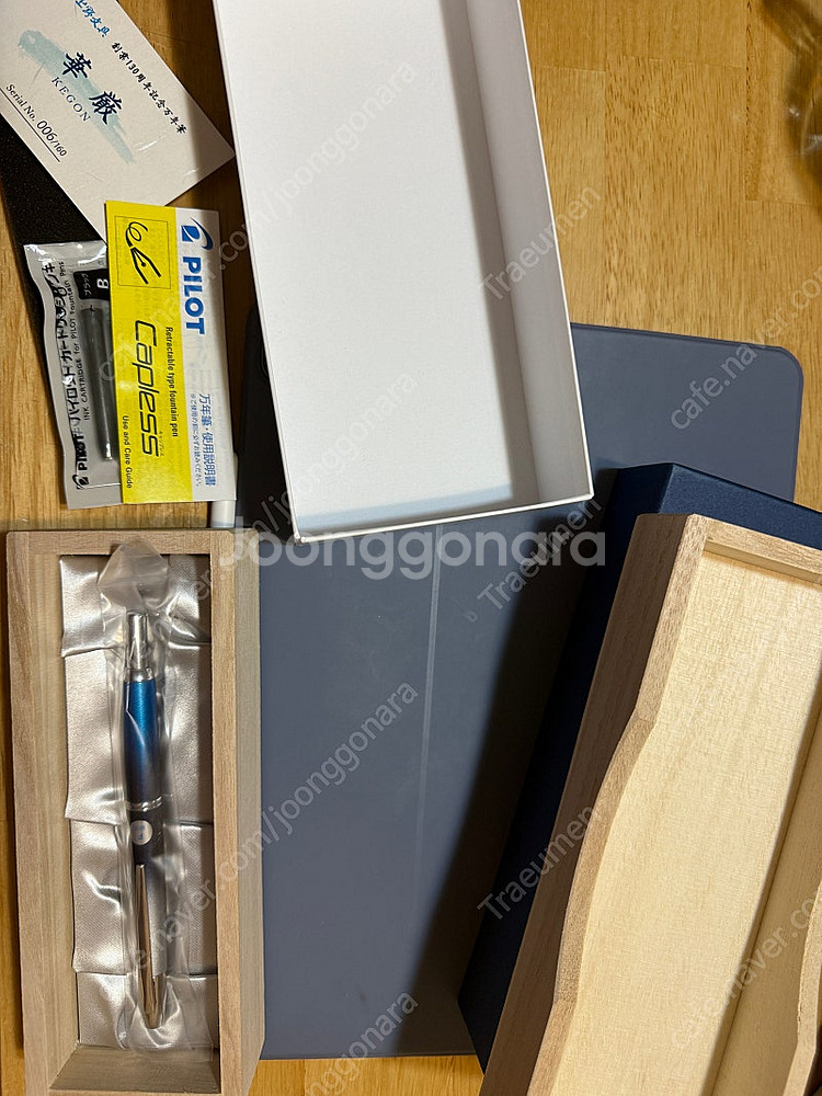 파이롯트 캡리스 데시모 - 케곤(우에분 한정) F닙 만년필 파일로트--2