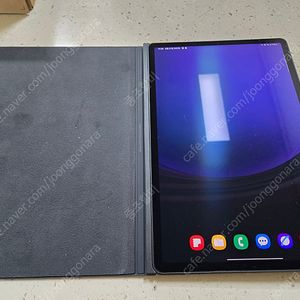 갤럭시탭 S9 플러스 5G 256기가 자급제용 그라파이트 팝니다.