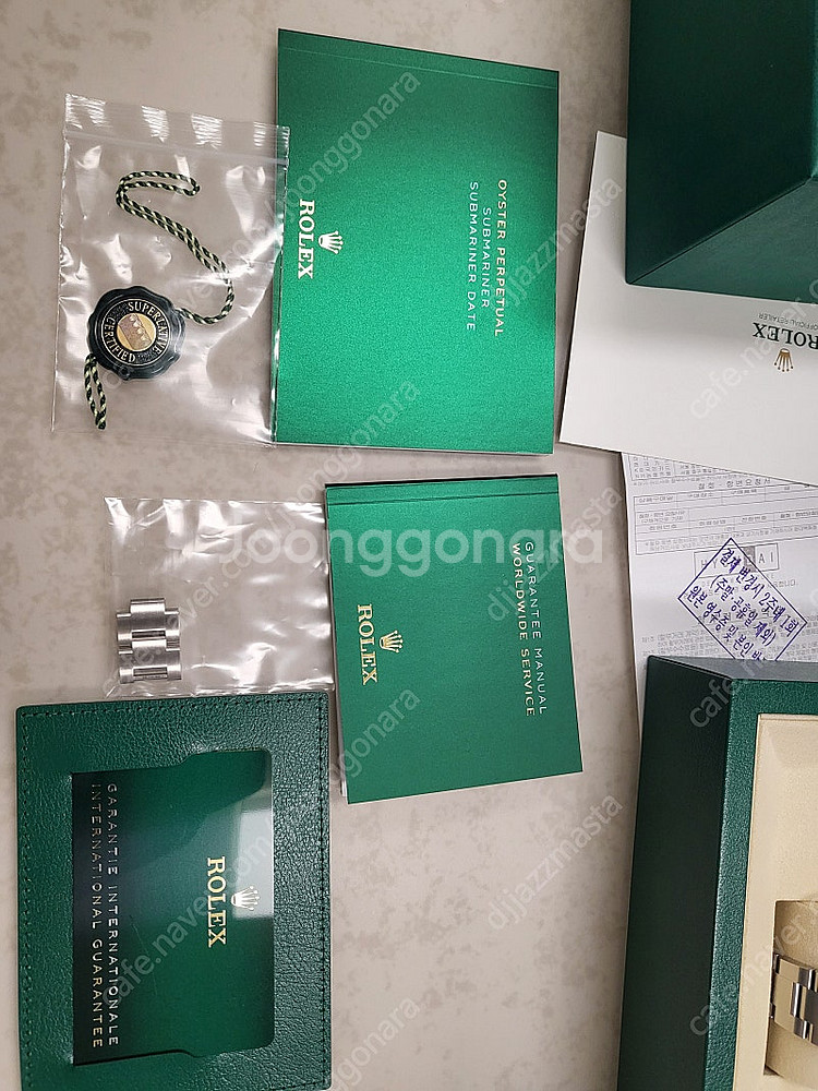 롤렉스 서브마리너 126610LV '그린 스타벅스 (스...--1