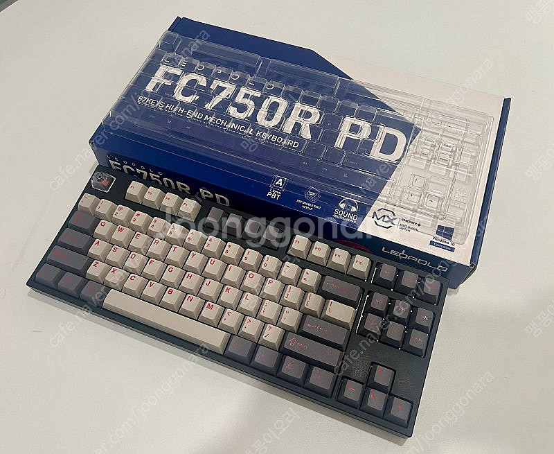 레오폴드 FC750R 저소음 적축 키보드--0