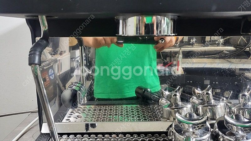 150만)엘르치오 모레스토 v2 블랙 커피머신 (20년...--3