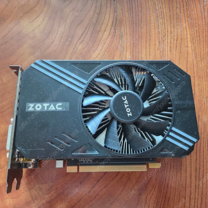 ZOTAC GTX1060 3G 그래픽카드 판매합니다.