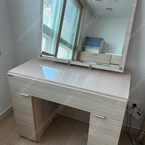 한샘 화장대 (의자 불포함/상태깨끗)