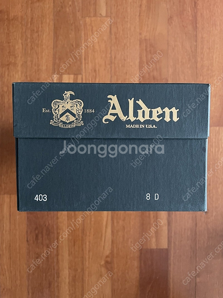 알든 / 403 인디 부츠 브라운 크롬악셀 / 8D--8