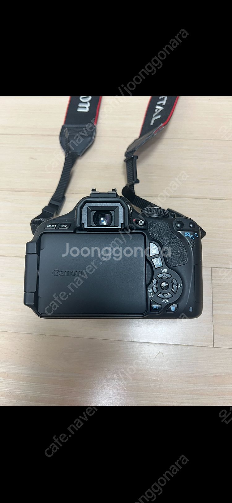 캐논 600D DSLR 카메라+18-55mm 렌즈--7