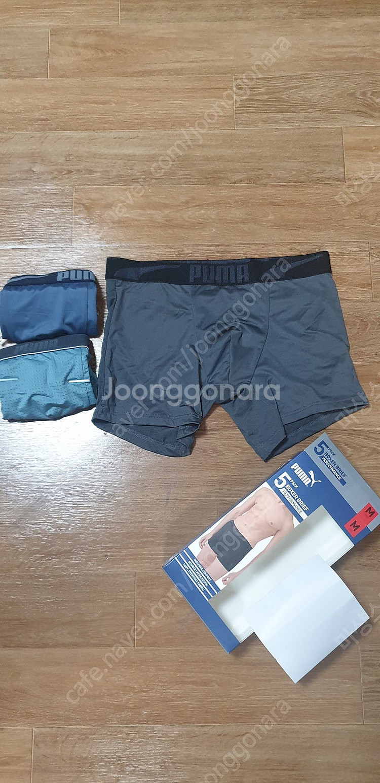 [남.31-32] 푸마 드로즈, 남성 팬티 3장 (택포...--0
