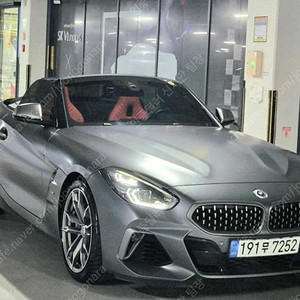 회색 BMW Z4 중고 BMW 중고 M40i 수입중고자동차 12,384 km