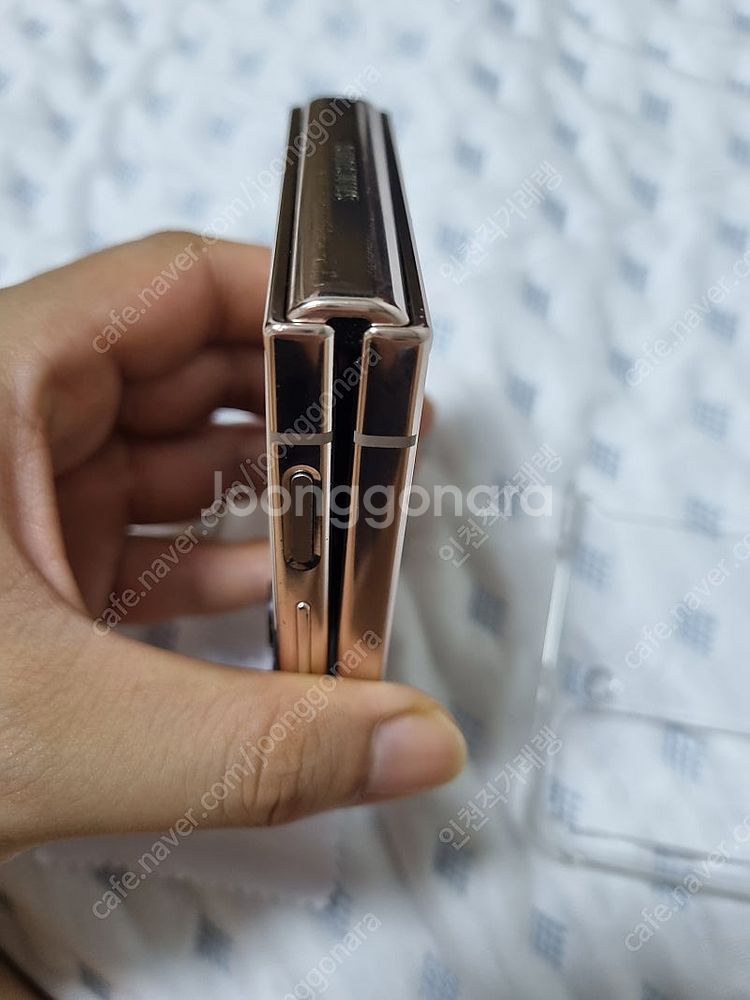개인 갤럭시 z플립4 핑크골드 256gb 상태 a급--9