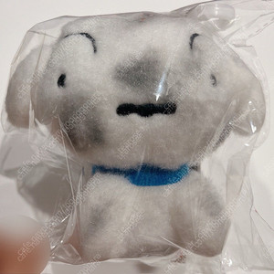 탄광마을의 흰둥이 인형 키링