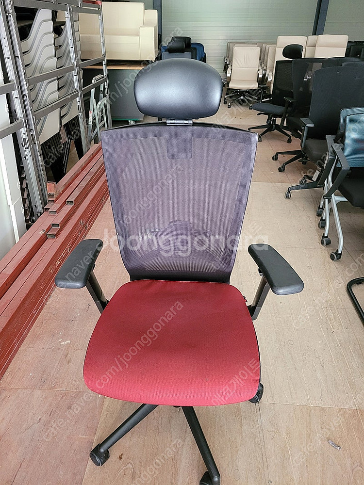 [판매]퍼시스 리플라이 아이티스 매쉬의자 가죽의자 사무...--0