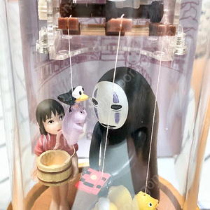 일괄판매) 지브리 센과치히로 오르골, 손가락인형 & 디오라마